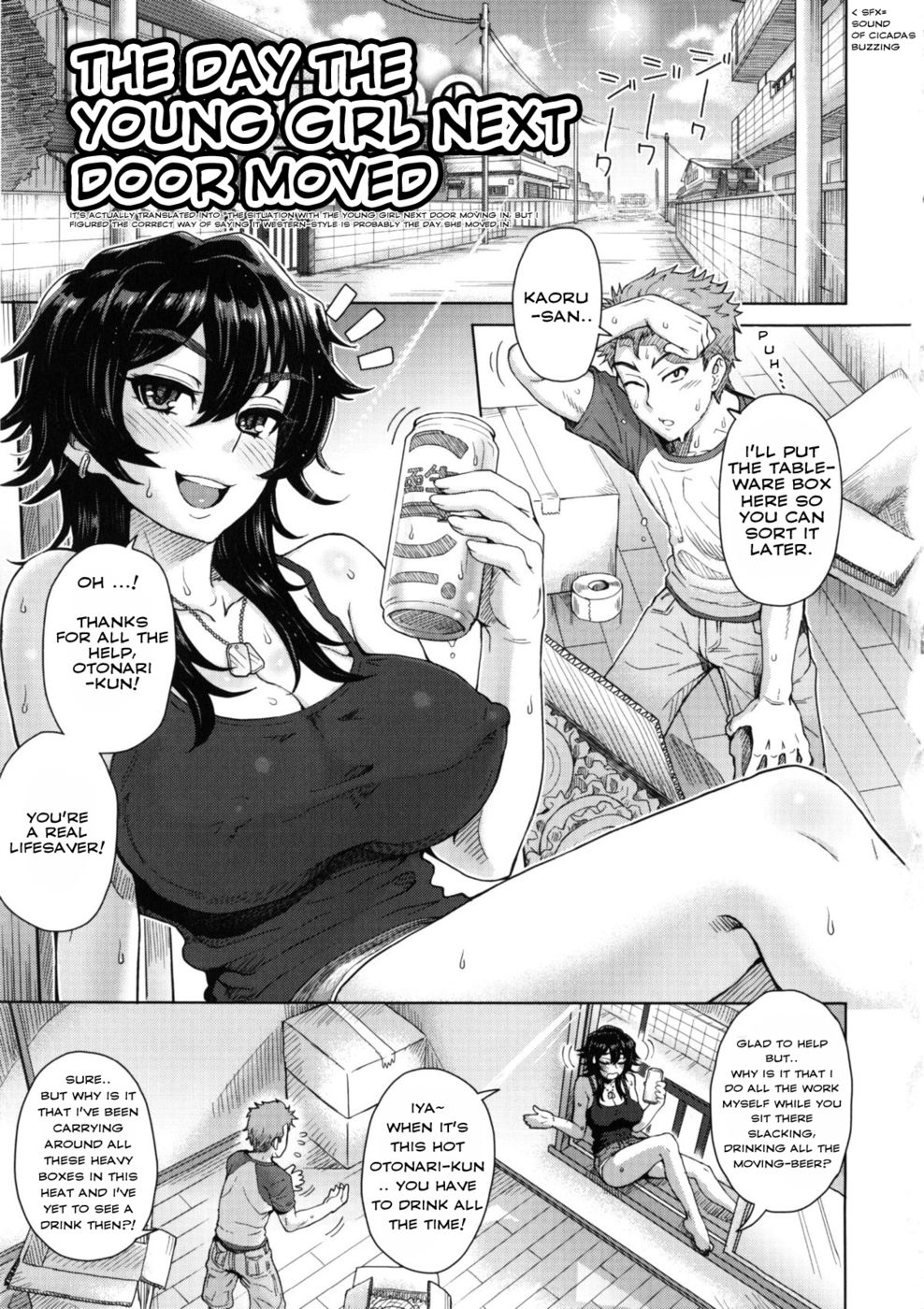 Hentai Manga Comic-The Day the Girl Next Door Moved-Read-1